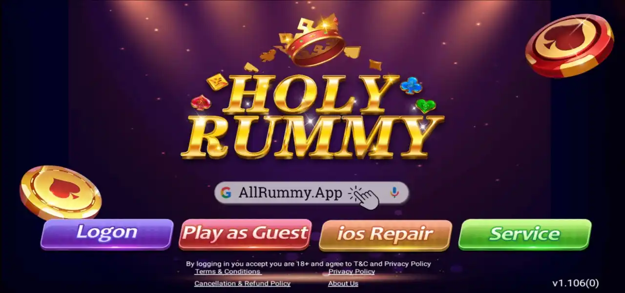 Holy Rummy Apk Sign Up